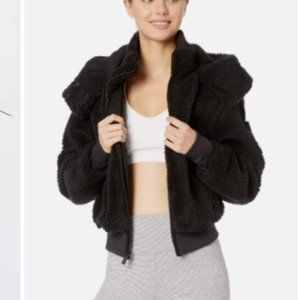 Alo Yoga FOXY SHERPA JACKET, Black, XS
